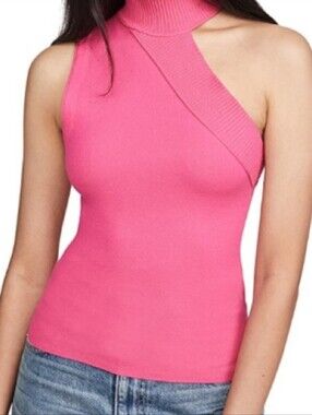 Alice + Olivia Kiki Multi Stretch Cutout Tank Top